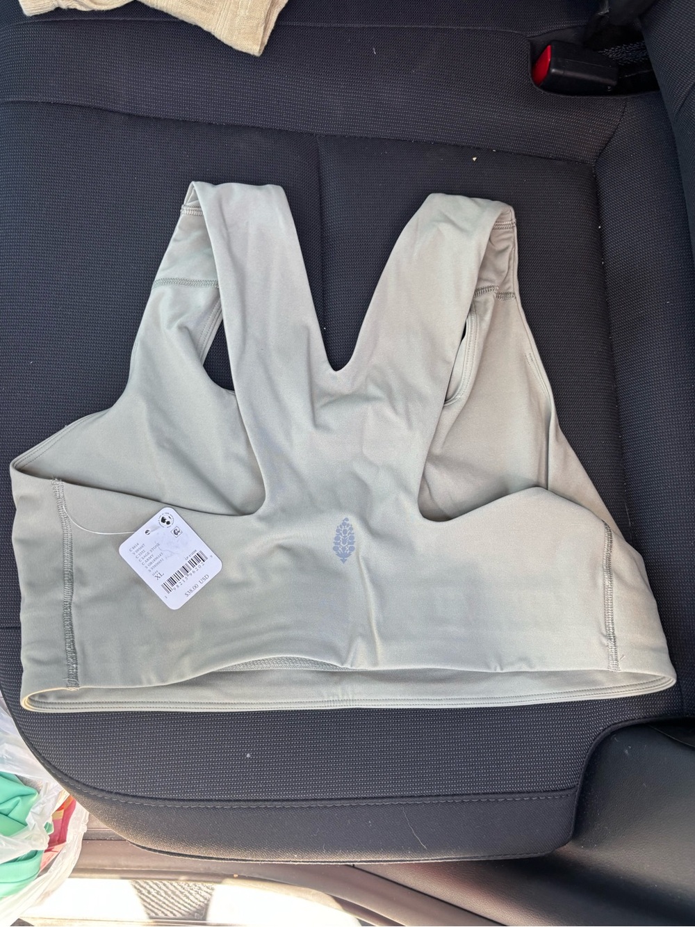 FREE PEOPLE STONE SAGE WIN WIN SPORTS BRA NWT - Picture 4 of 5